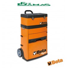 TROLLEY PORTAUTENSILI BETA A 2 MODULI IN LAMIERA D' ACCIAIO SOVRAPPONIBILI